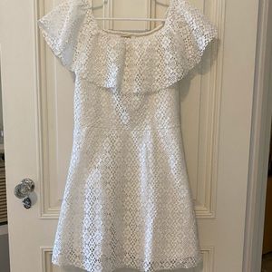 Zara Girls off the shoulder dress